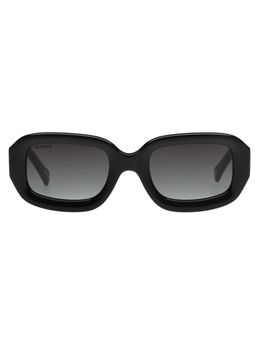 Tommy Hilfiger - Women UV Protected Hexagon Grey Lens Smoke Sunglasses (50)