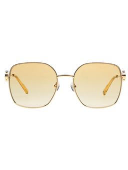 Tommy Hilfiger - Women UV Protected Square Yellow Lens Gradient Sunglasses (56)