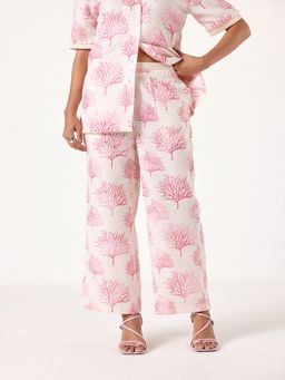 Muvazo - Off White Ocean Breeze Pant