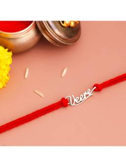 KuberBox - Veere 925 Sterling Silver Rakhi cum Pendant