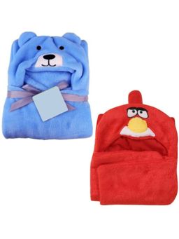 BRANDONN - New Born Baby Multipurpose Wearable Blanket-Multi-Color (Pack of 2)