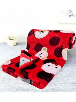 BRANDONN - Printed Multipurpose Wearable Baby Blanket-Red