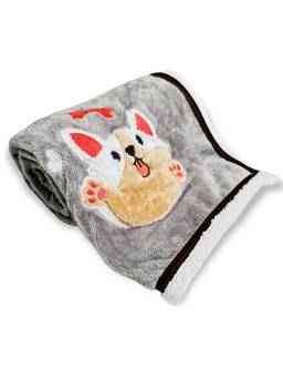 BRANDONN - New Born Baby Unicorn Multipurpose Wearable Blanket-Grey