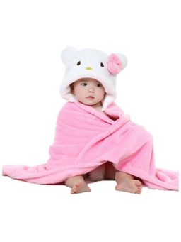 BRANDONN - New Born Baby Multipurpose Wearable Blanket-Pink