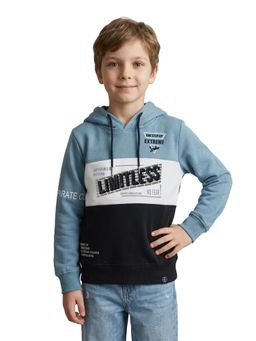 Monte Carlo - Boys Hooded Printed Hoodie