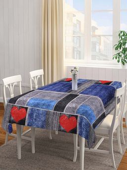 ARRABI - Multi-Color Graphic Cotton Blend 8 Seater Table Cover