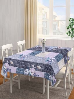 ARRABI - Multi Floral Cotton Blend 8 Seater Table Cover