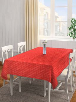ARRABI - Leaf 100% Handwoven Cotton 8 Seater Table Cover