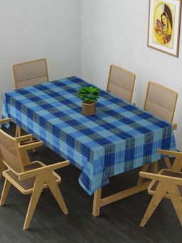 ARRABI - Geometric 100% Handwoven Cotton 8 Seater Table Cover