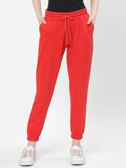 R&B - Rust Solid Regular Women Joggers