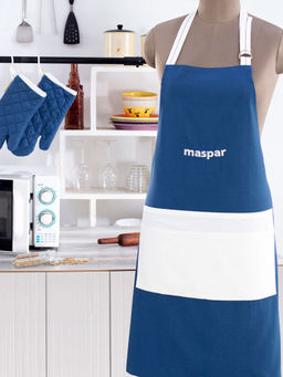 Maspar - Aspire Blue Woven Apron