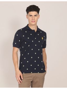 U.S. POLO ASSN. - Shield Print Polo Shirt