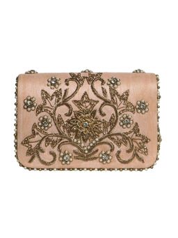 Fuchsia by Aashka Mehta - Peach Chameli Bag