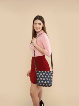 The Clownfish - Blue Ladies Sling Bag