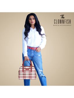 The Clownfish - Maroon Handbag for Women