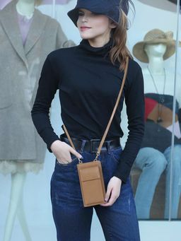 The Clownfish - Brown Ladies Sling Bag