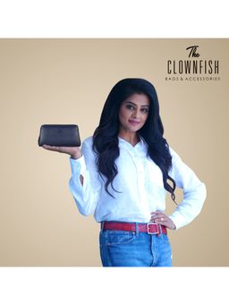 The Clownfish - Navy Blue Womens Wallet