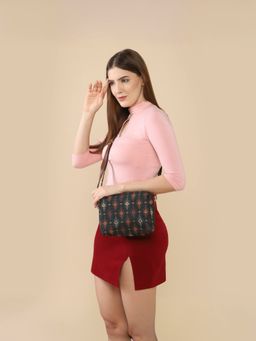 The Clownfish - Green Ladies Sling Bag