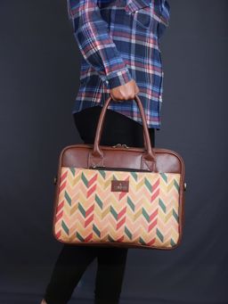 The Clownfish - Multi-Color 15.6 Inch Laptop Bag for Women (Set Of 2)