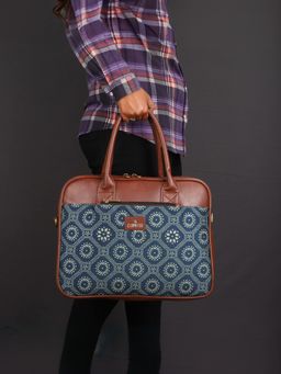 The Clownfish - Blue 15.6 Inch Laptop Office Bag for Women