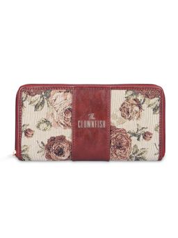 The Clownfish - Brown Faux Leather Womens Wallet