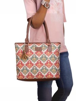 The Clownfish - Multi-Color Printed Handicraft Fabric Handbag