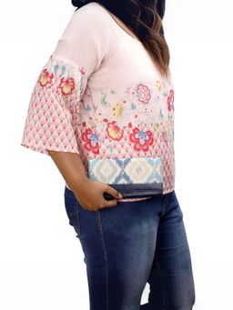 The Clownfish - Blue Printed Vegan Leather Ladies Wallet (Set Of 2)