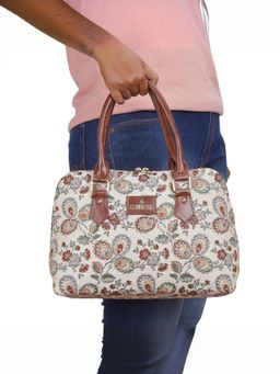 The Clownfish - White Handbag for Women