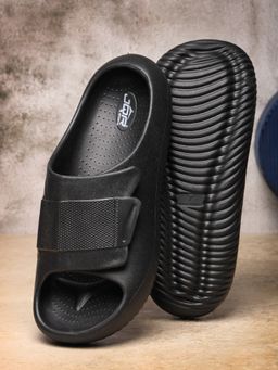 JQR - Armada Black Men Sliders