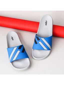 JQR - Spike Blue Men Sliders