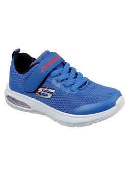 SKECHERS - Blue Dyna Air Patterned Running Shoes