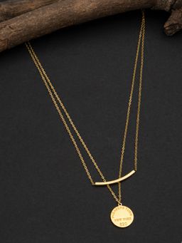 E2O - Gold-Plated Layered Necklace