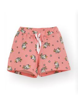 ANTHRILO - Summer Girls Unicorn Stars Shorts - Pink