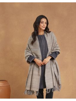Fabindia - Grey Wool Shawl