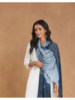 Fabindia - Blue Modal Bandhani Stole