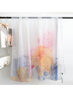 CrossKulture - Women Floral Printed Scarf - Multi-Color