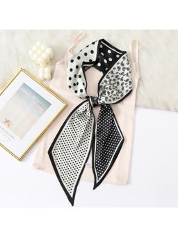 CrossKulture - Women Satin Ribbon Scarf - Multi-Color