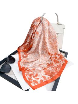 CrossKulture - Women Satin Scarf - White