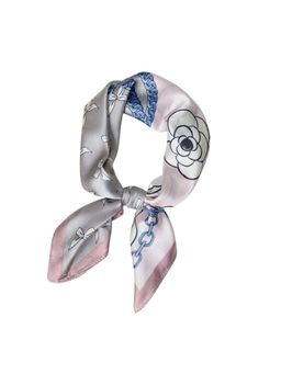 CrossKulture - Women Satin Scarf - White