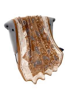 CrossKulture - Women Printed Scarf - Brown