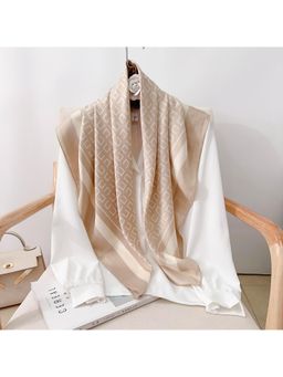 CrossKulture - Women Satin Scarf - Brown