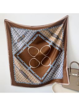 CrossKulture - Women Satin Scarf - Multi-Color