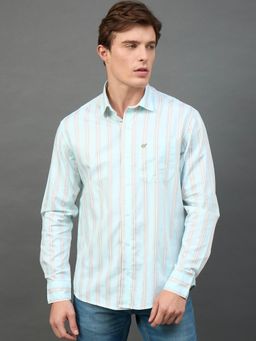 Club York - Blue Striped Shirt