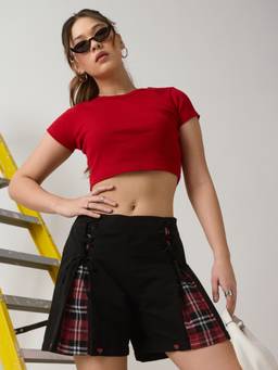 The Souled Store - Tss Originals Darkness Women Shorts