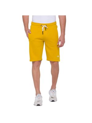 Yellow Regular Fit Shorts For Men By Being Human Clothing