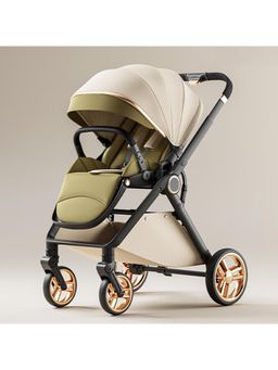 StarAndDaisy - Unisex Alloy Steel Olive Stroller (18-24 months)