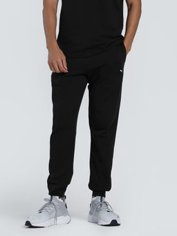 Puma - Elevated Men's Black Trackpant