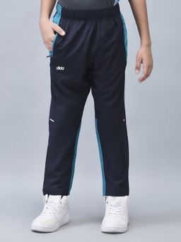 Dida - Kids Micro Spandex Navy Blue Trackpant