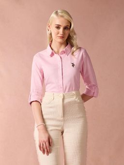 U.S. POLO ASSN. - Embroidered Logo Oxford Shirt