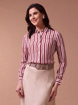 U.S. POLO ASSN. - Relaxed Fit Vertical Stripe Shirt